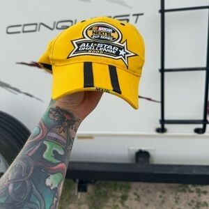 Yellow NASCAR hat 
Nextel cup 2005
Strap back nice condition